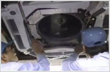 天カセエアコン洗浄手順・分解