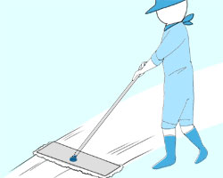 ワックス塗布1回目